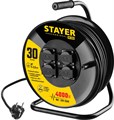 STAYER RX-325 КГ 3х2.5 30м 4000Вт IP44, Силовой удлинитель на стальной катушке (55076-30) 32520 - фото 82000