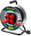 KRAFTOOL K-315, КГ 3х1.5 30м 3700Вт IP44, Силовой удлинитель на стальной катушке (55085-30) 32529 - фото 82022