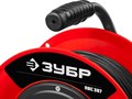 ЗУБР ПВС-307 ПВС 3х0.75 20м 2200Вт, Удлинитель на катушке (55083-20) 32558