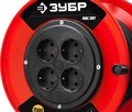 ЗУБР ПВС-307 ПВС 3х0.75 20м 2200Вт, Удлинитель на катушке (55083-20) 32558