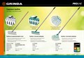 GRINDA PR-12T ALU 12 витых зубцов, 380 х 95 х 1500 мм, алюминиевый черенок, Садовые грабли, PROLine (39585) 279557