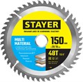 STAYER MULTI MATERIAL 150 x 20/16мм 48Т, диск пильный по алюминию, супер чистый рез 1710064 - фото 83441