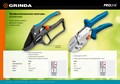 GRINDA P-44 190 мм, со стальными рукоятками, Контактный секатор, PROLine (423444) 2184255