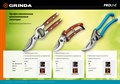 GRINDA P-17 195 мм, из нержавеющей стали, с деревянными рукоятками, Цельнокованый компактный плоскостной секатор, PROLine (423417) 2184265