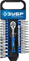 ЗУБР ТМ-28 набор торцовых головок 28 предм. Серия Профессионал. 6334912