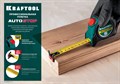 KRAFTOOL AutoStop 5м х 19мм, Профессиональная рулетка с автостопом (3412-5-19) 8486650