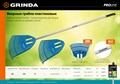 GRINDA PP-23 ALU 23 зубца, 500 х 50 х 1680 мм, алюминиевый черенок, пластиковые, Веерные грабли, PROLine (421811) 9237820